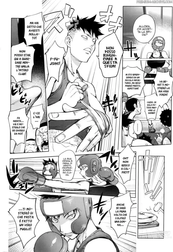 Page 6 of manga Lezioni di Boxe cin Clara