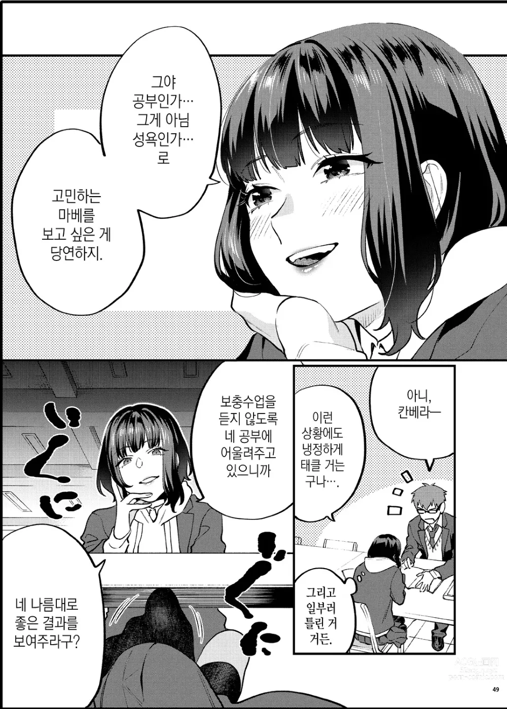 Page 56 of doujinshi 보충수업이 필요한 우리