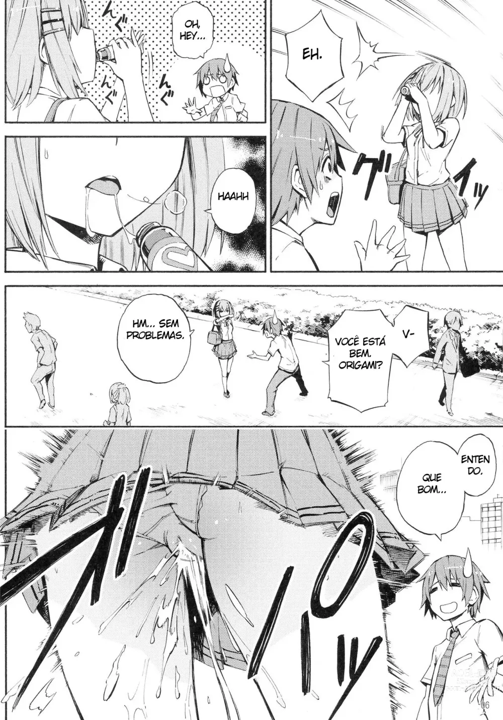 Page 6 of doujinshi Origami-san no Genki ga Deru Kusuri