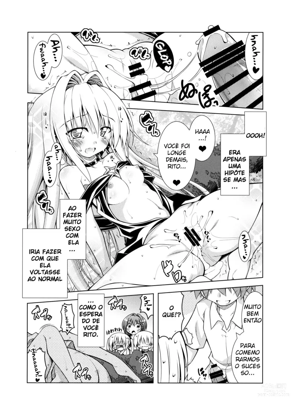 Page 6 of doujinshi Rito-san no Harem Seikatsu 4