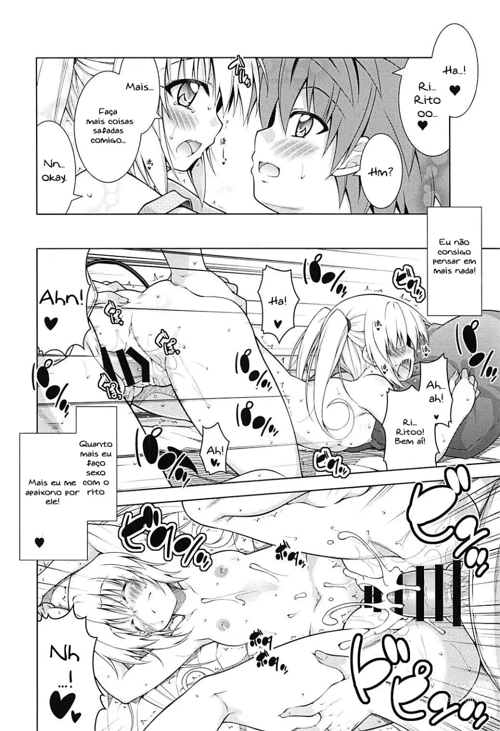 Page 23 of doujinshi Rito-san no Harem Seikatsu 6