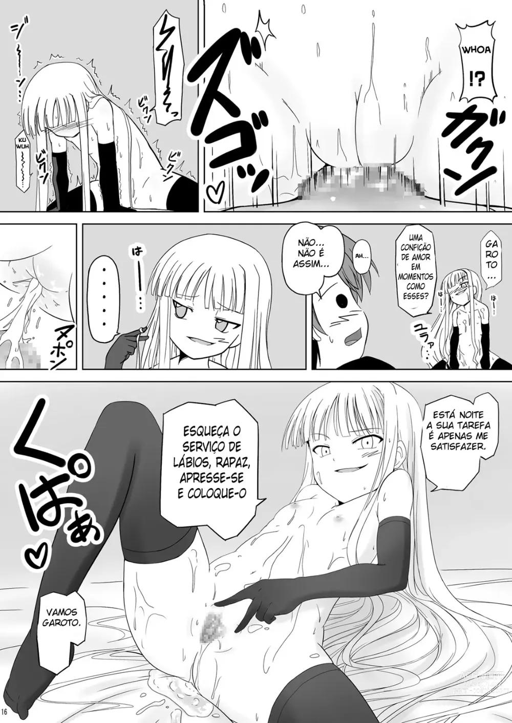 Page 16 of doujinshi Shibotte Loli Babaa-sama!