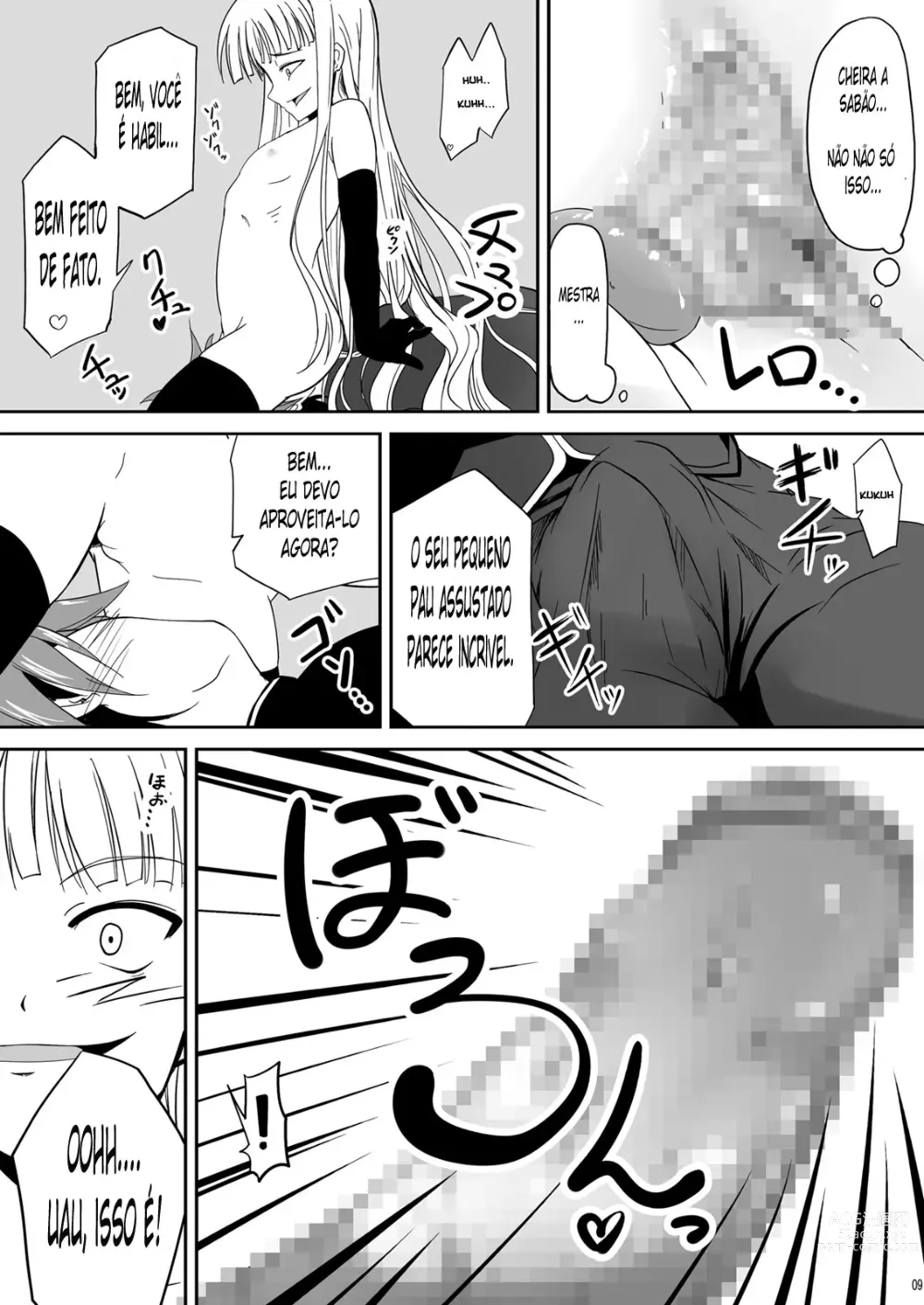 Page 9 of doujinshi Shibotte Loli Babaa-sama!