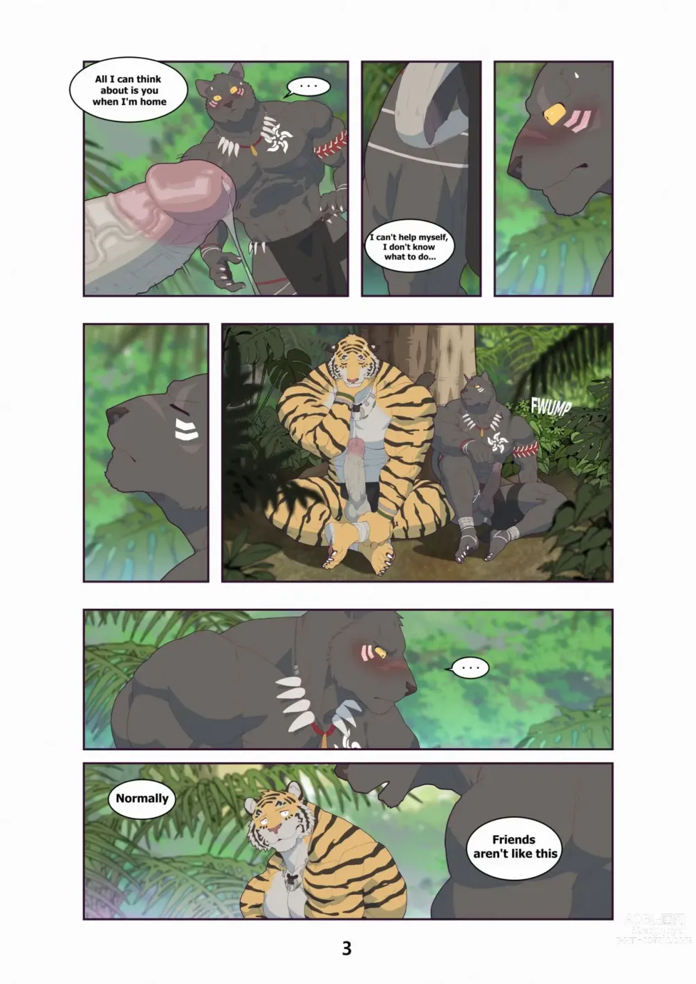 Page 3 of doujinshi Black & Yellow - Jungle