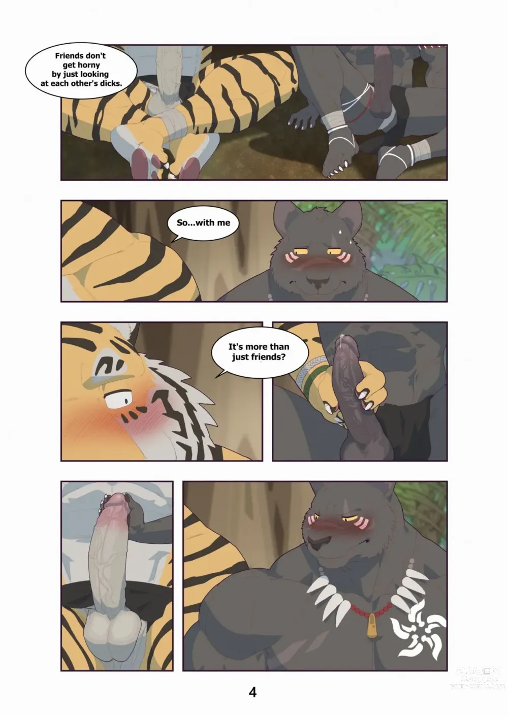 Page 4 of doujinshi Black & Yellow - Jungle