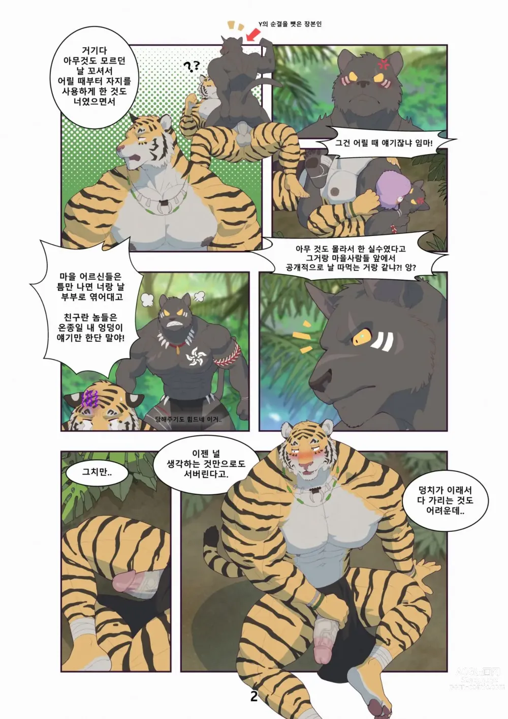 Page 8 of doujinshi Black & Yellow - Jungle