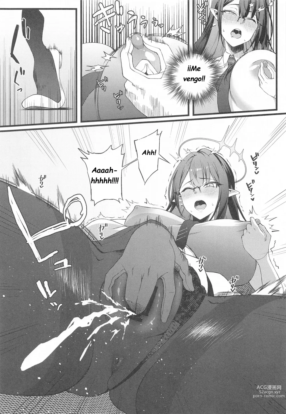 Page 4 of doujinshi Nanagami Rin está en celo