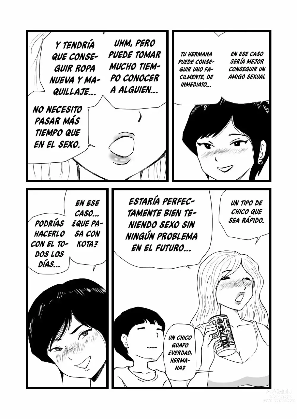 Page 17 of doujinshi LA HISTORIA DE UN HIJO QUE ES EXPLOTADO SEXUALMENTE POR SU MADRE Y AYUMI (SPANISH))