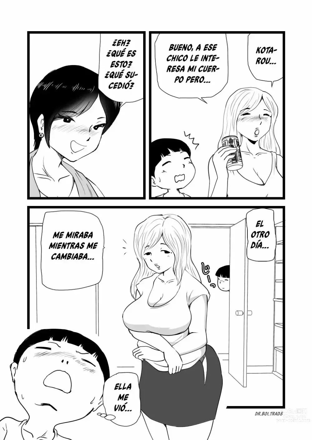 Page 18 of doujinshi LA HISTORIA DE UN HIJO QUE ES EXPLOTADO SEXUALMENTE POR SU MADRE Y AYUMI (SPANISH))