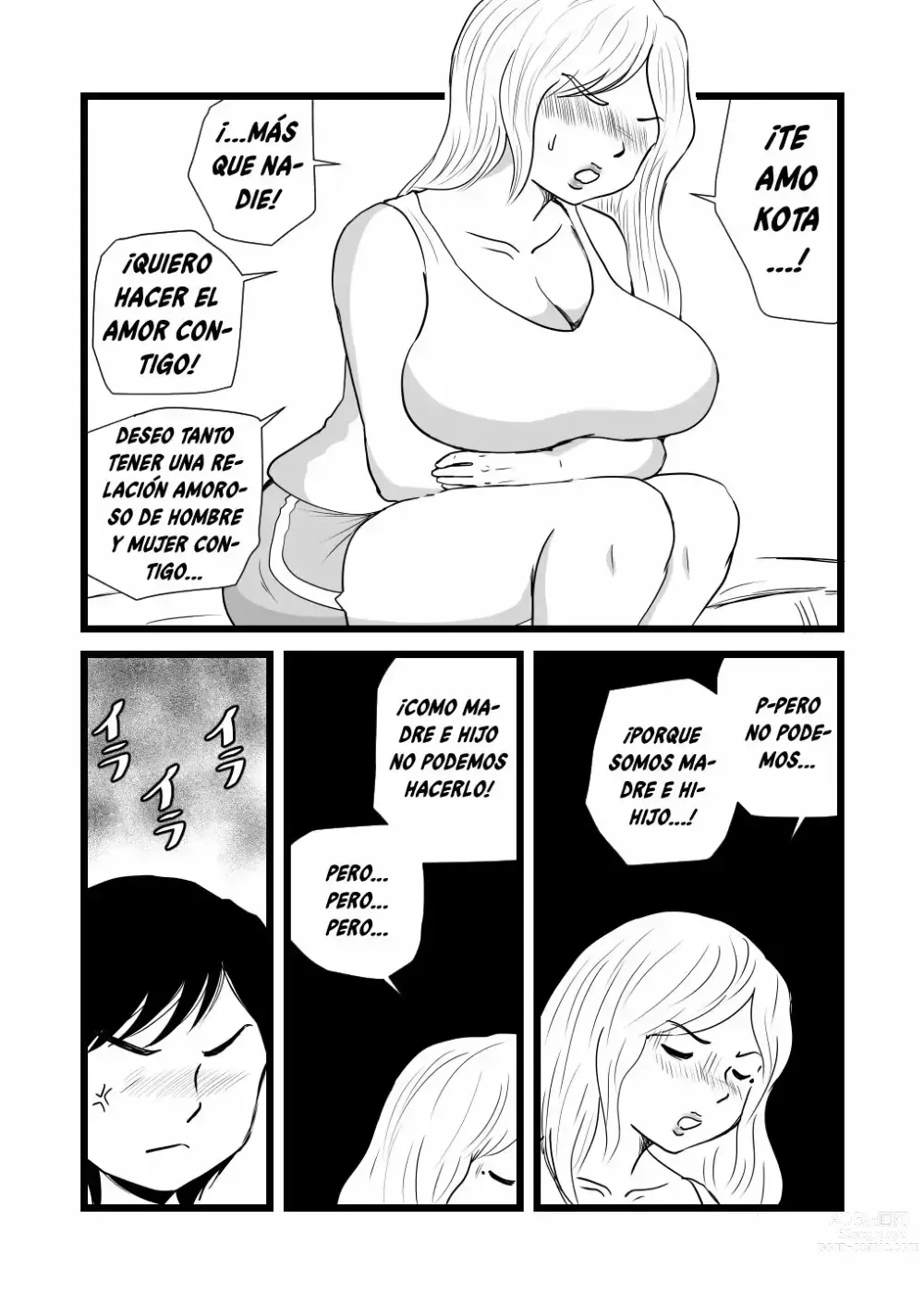 Page 23 of doujinshi LA HISTORIA DE UN HIJO QUE ES EXPLOTADO SEXUALMENTE POR SU MADRE Y AYUMI (SPANISH))