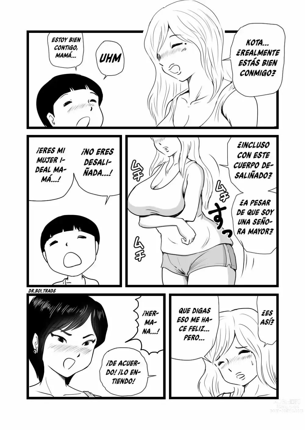 Page 25 of doujinshi LA HISTORIA DE UN HIJO QUE ES EXPLOTADO SEXUALMENTE POR SU MADRE Y AYUMI (SPANISH))