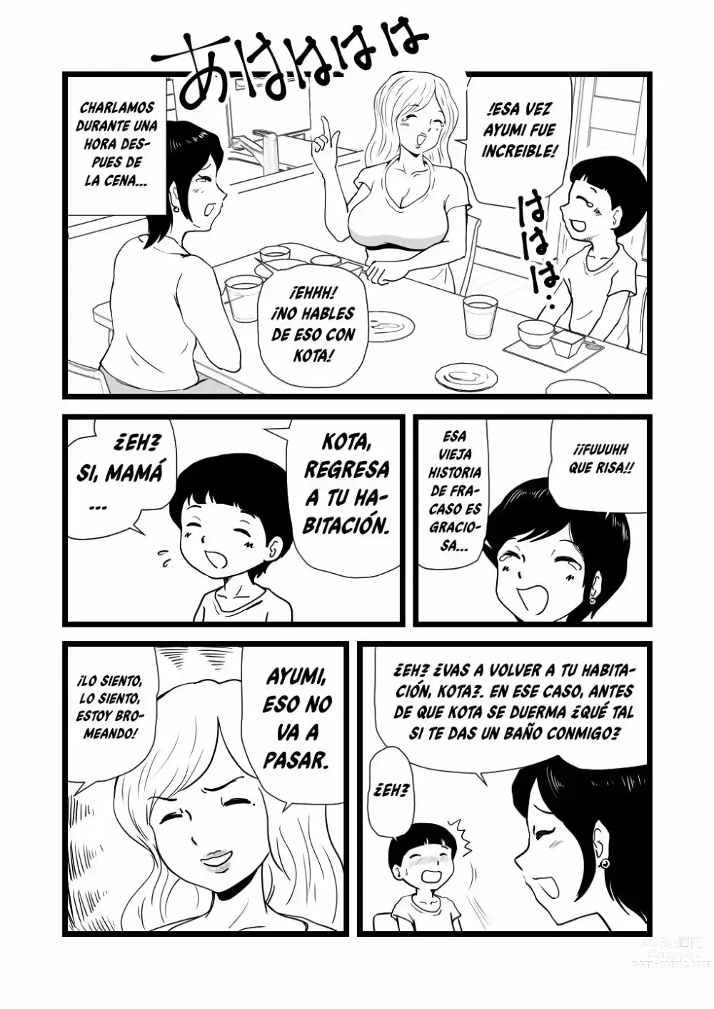 Page 7 of doujinshi LA HISTORIA DE UN HIJO QUE ES EXPLOTADO SEXUALMENTE POR SU MADRE Y AYUMI (SPANISH))