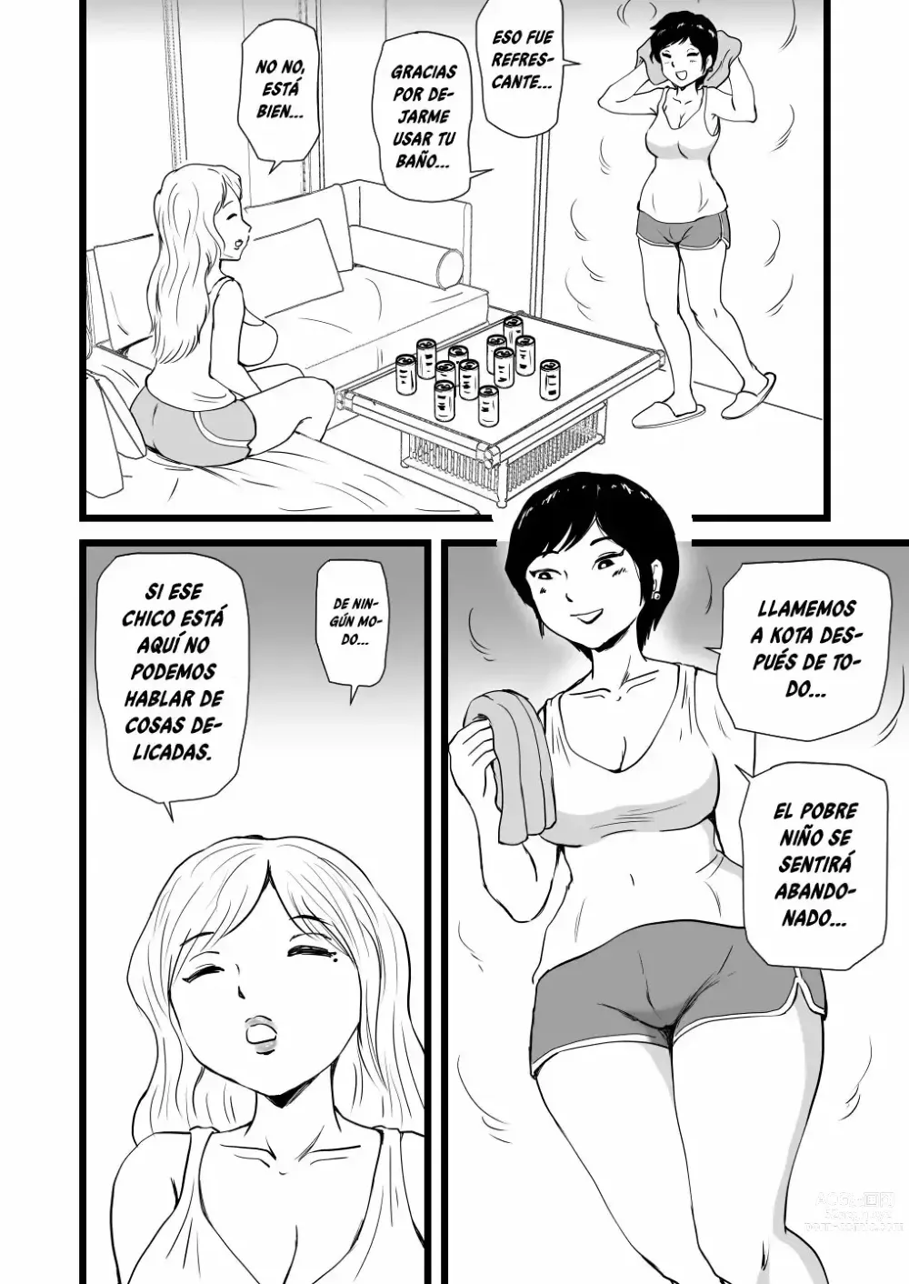 Page 9 of doujinshi LA HISTORIA DE UN HIJO QUE ES EXPLOTADO SEXUALMENTE POR SU MADRE Y AYUMI (SPANISH))