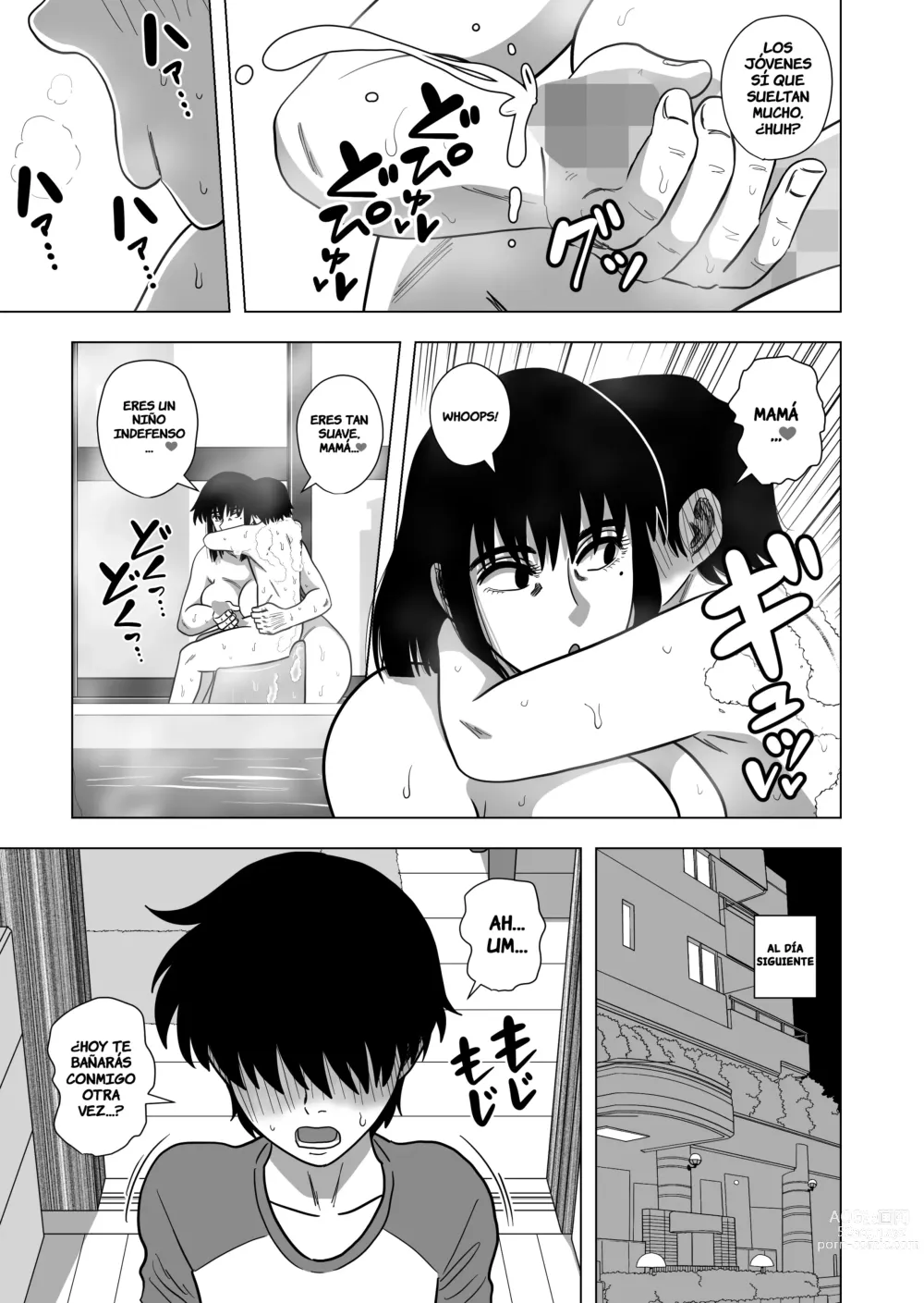 Page 8 of doujinshi Ofuro de Okaa-san to...