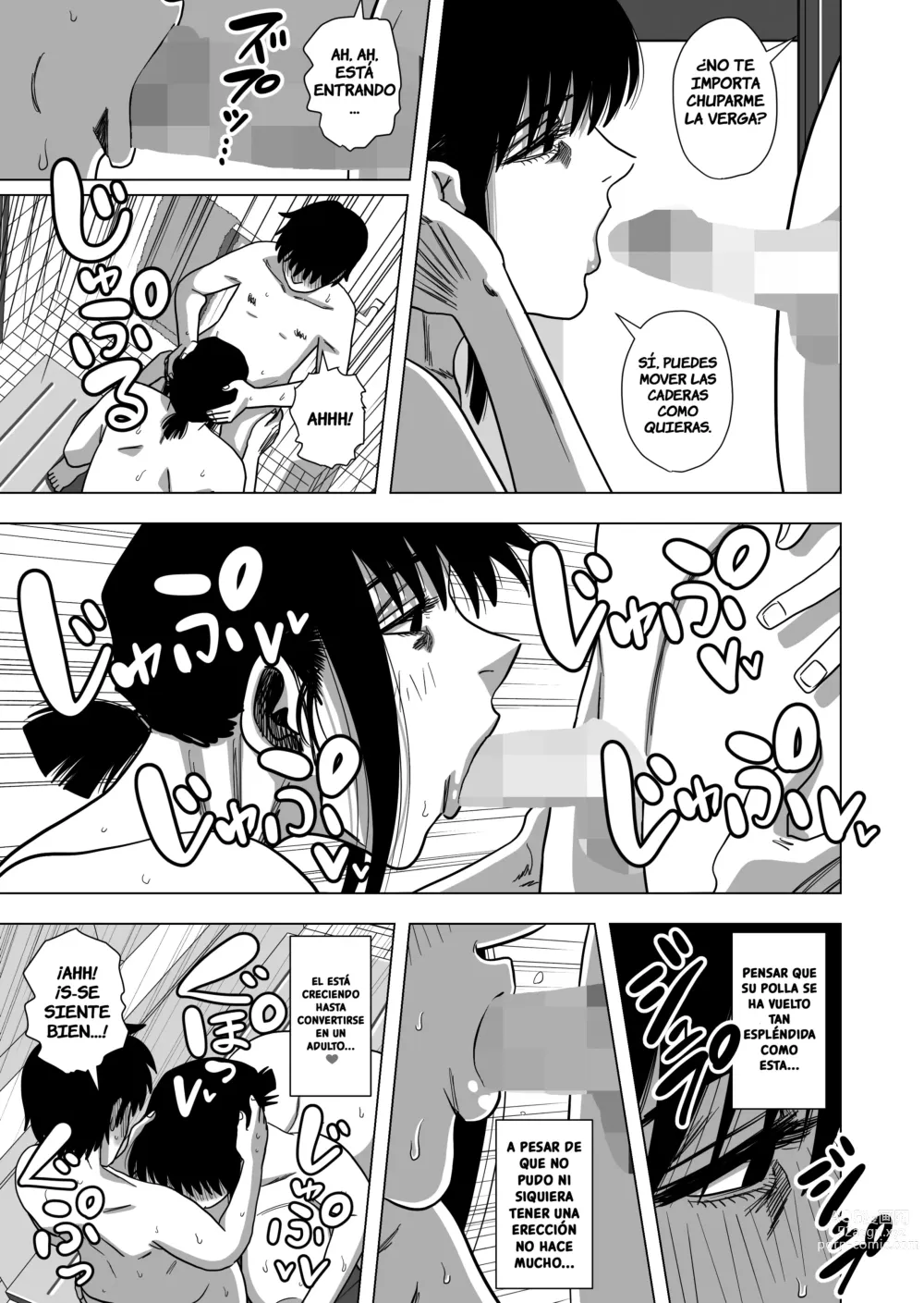 Page 10 of doujinshi Ofuro de Okaa-san to...