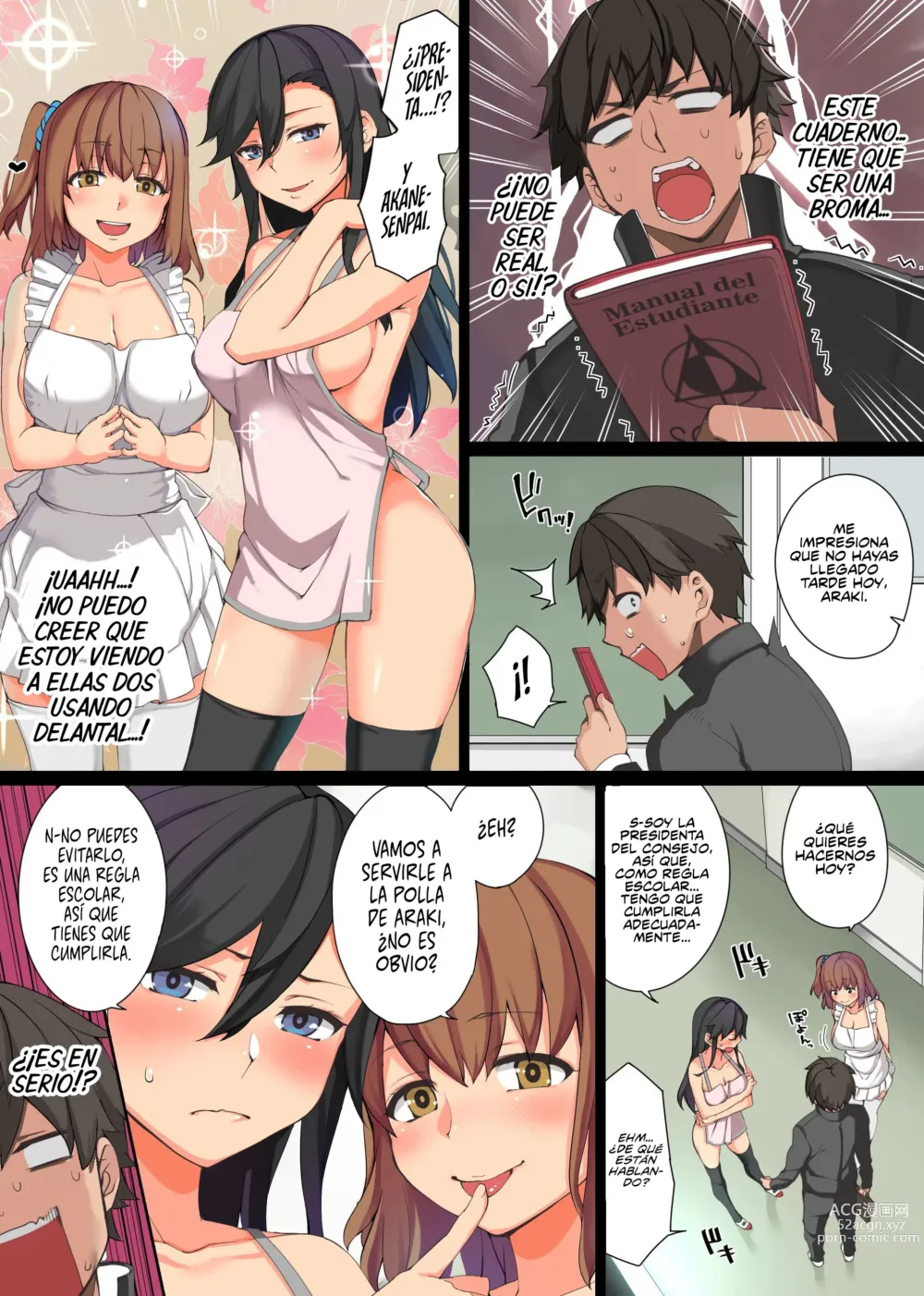 Page 6 of doujinshi Creé una Pervertida Regla Escolar