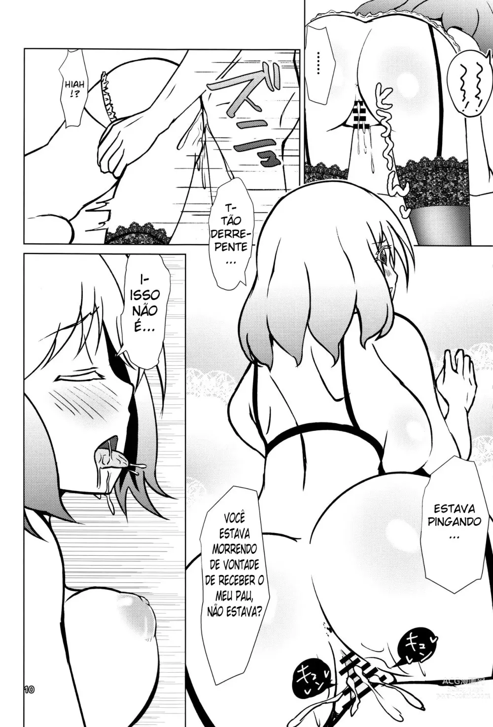 Page 11 of doujinshi Kinki no Juhou de Harem ni Natta no de Ecchi ni Hagemu Onmyouji