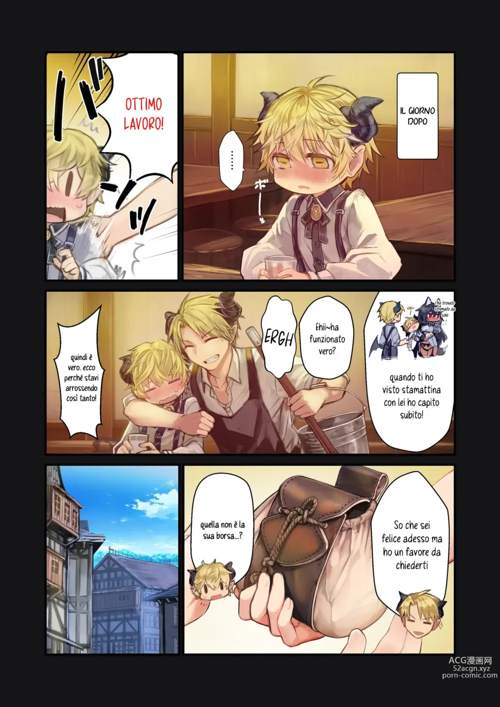 Page 24 of doujinshi MILK -A story About An Incubus Being Fondled By Two Onee-sans- (decensored)