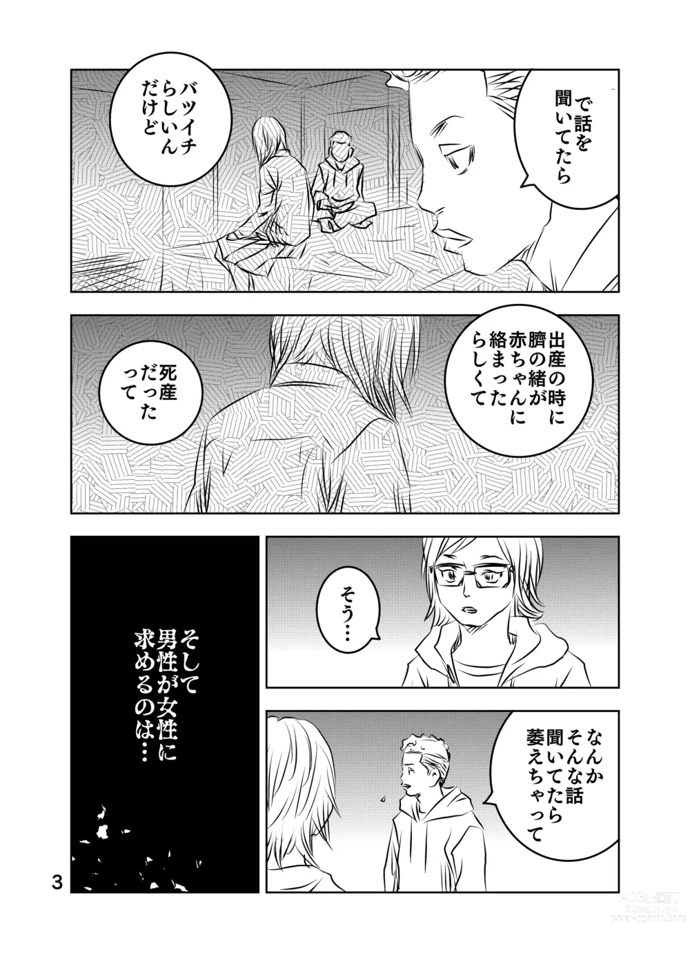 Page 4 of doujinshi Zurui Hito-tachi