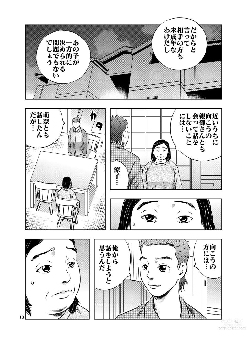 Page 13 of doujinshi Nagai Yoru…