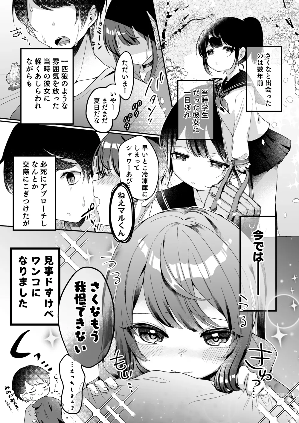 Page 3 of doujinshi Mochizuki Sakuna wa Mate