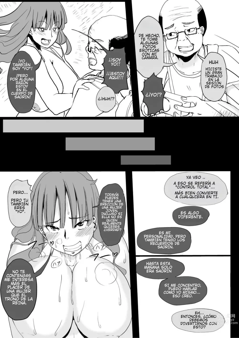 Page 12 of doujinshi Cambiando el corazón de una mujer por el de un anciano con una cámara