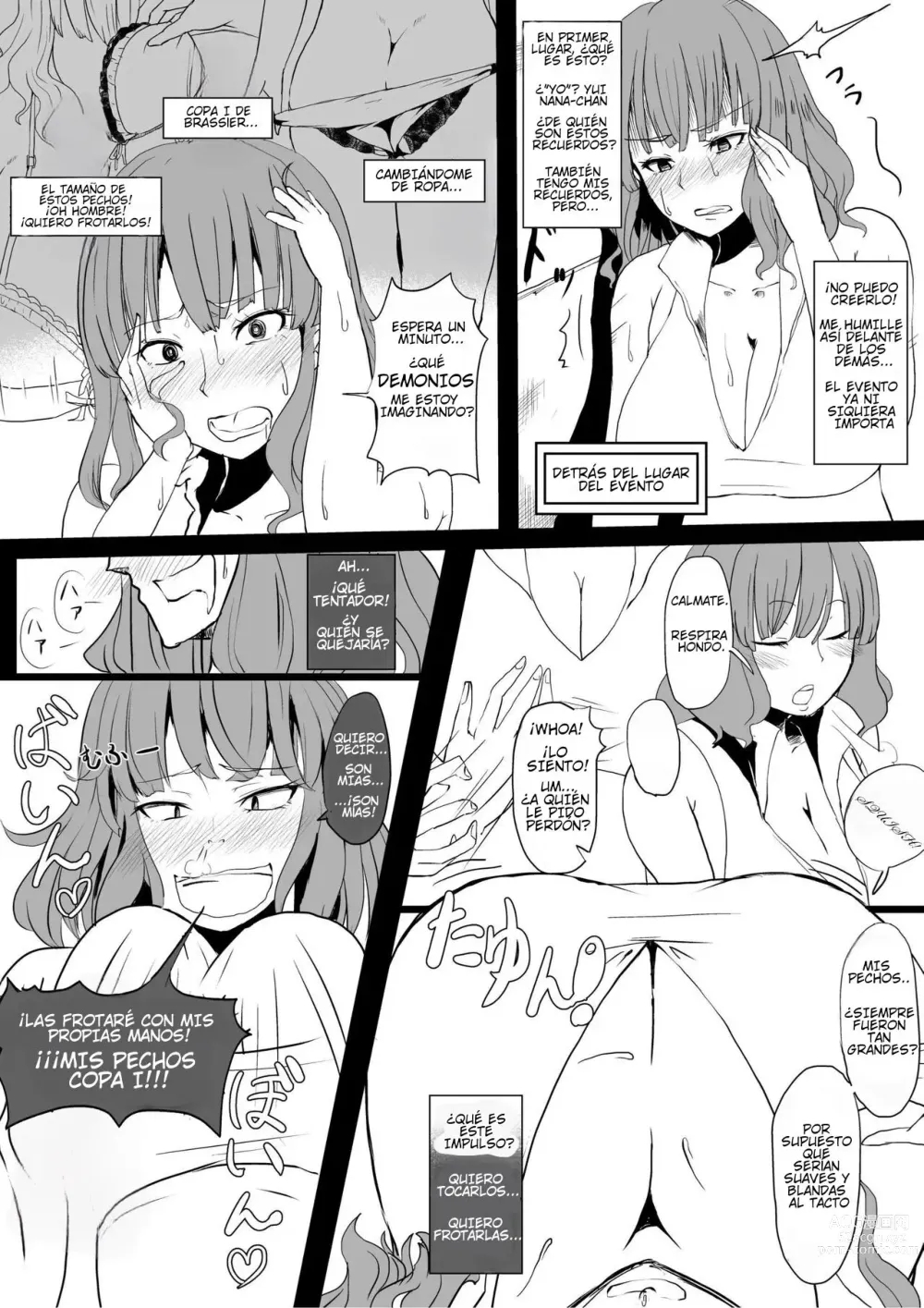 Page 10 of doujinshi Cambiando el corazón de una mujer por el de un anciano con una cámara