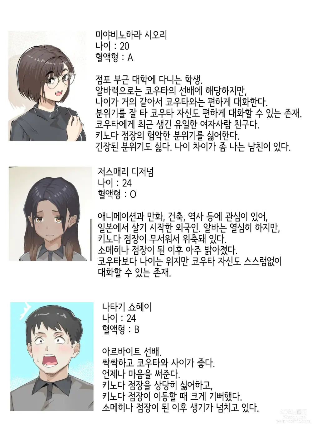 Page 4 of doujinshi 교차근무