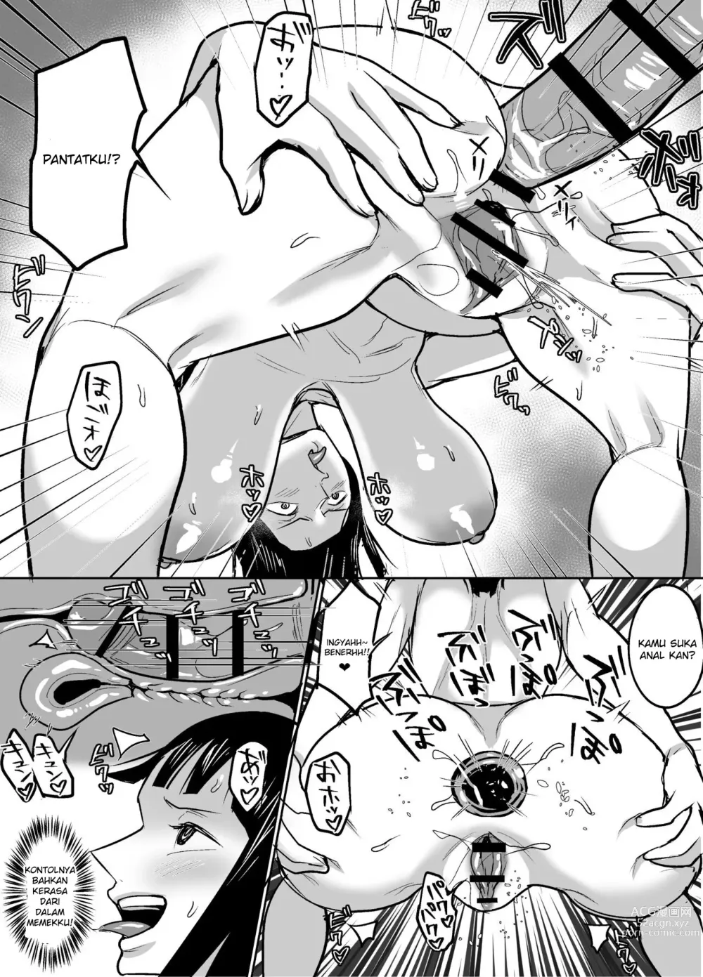 Page 12 of doujinshi Nami dan Robin di Skypiea