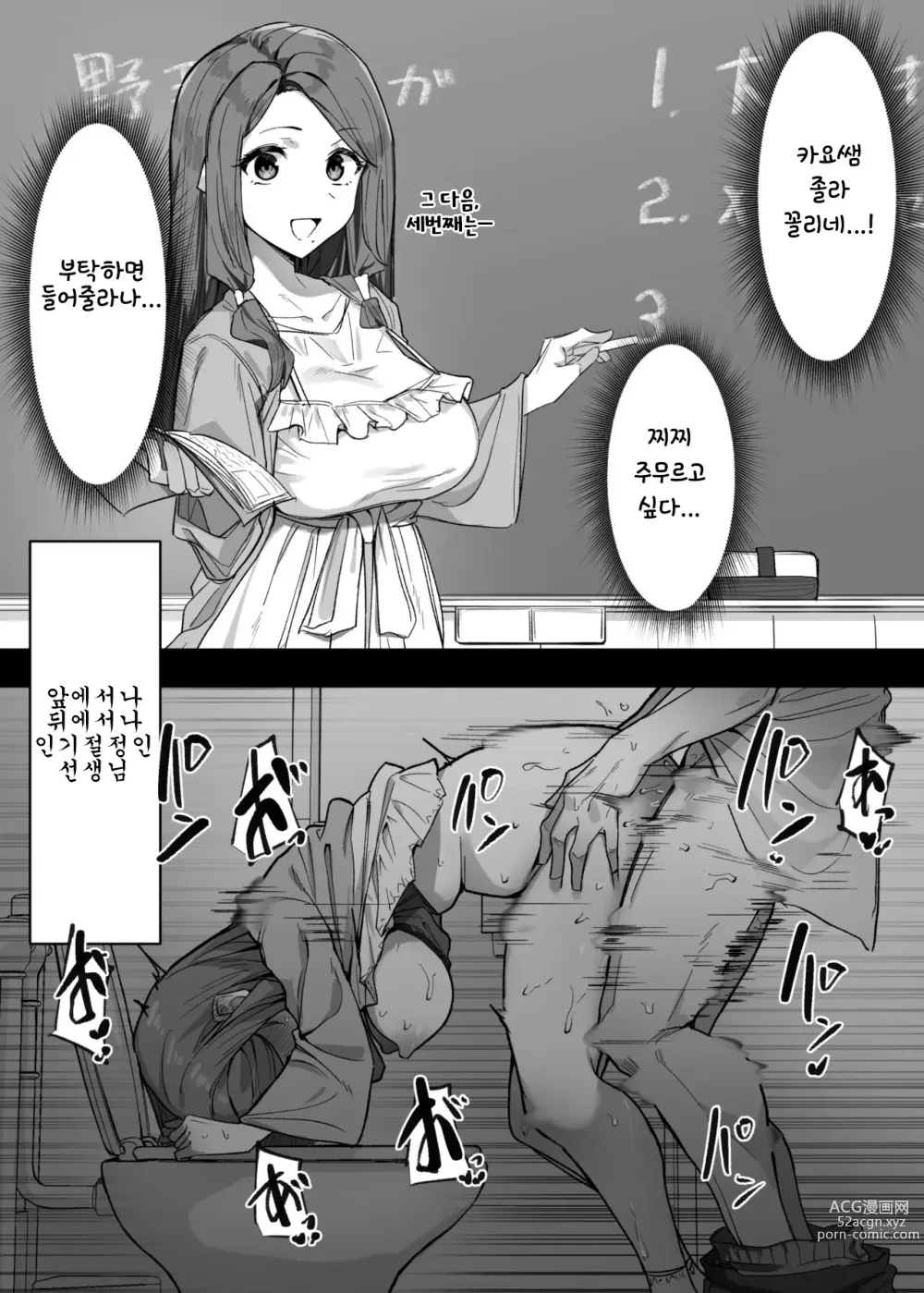 Page 1 of doujinshi Daininkina Sensei