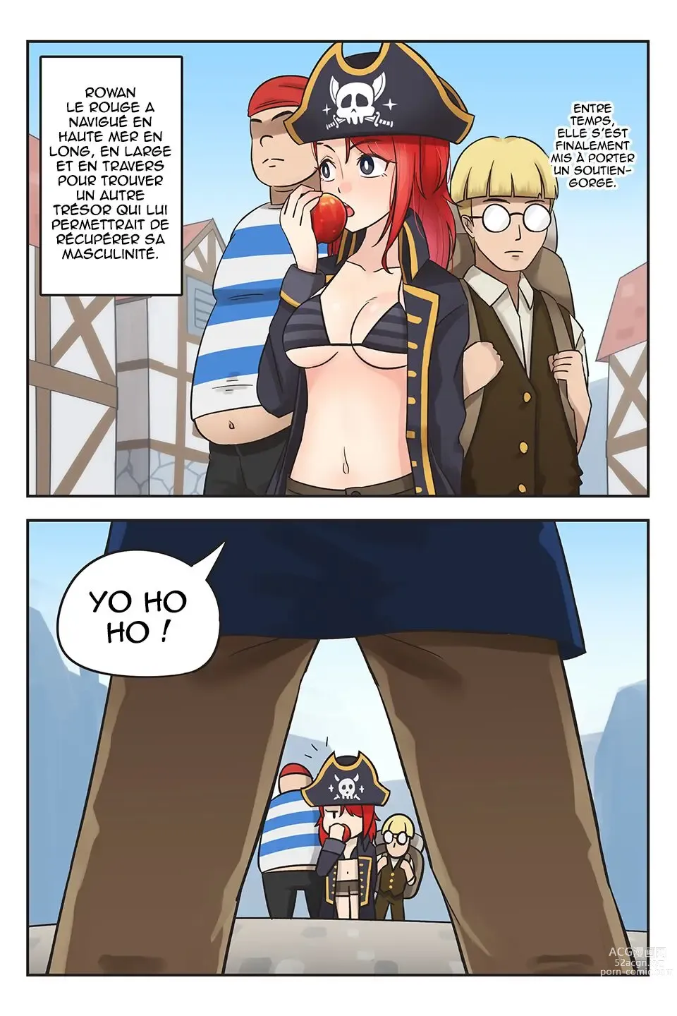 Page 1 of doujinshi Rowan the Red Hair #3