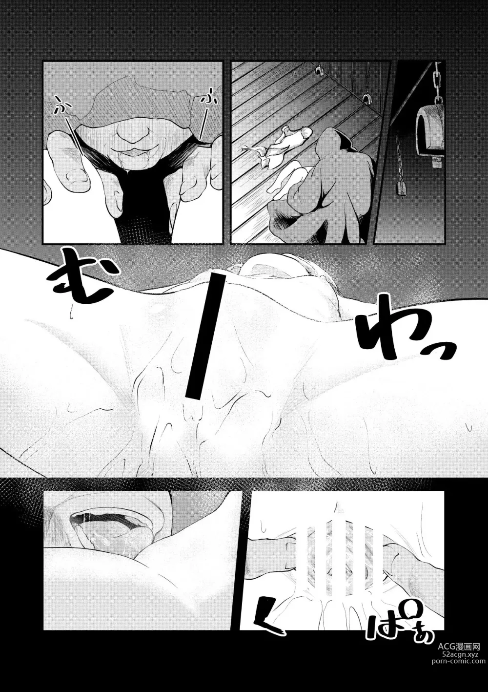 Page 4 of doujinshi Wakaki Elf o Tsukamaete Itazura suru dake Short ver.