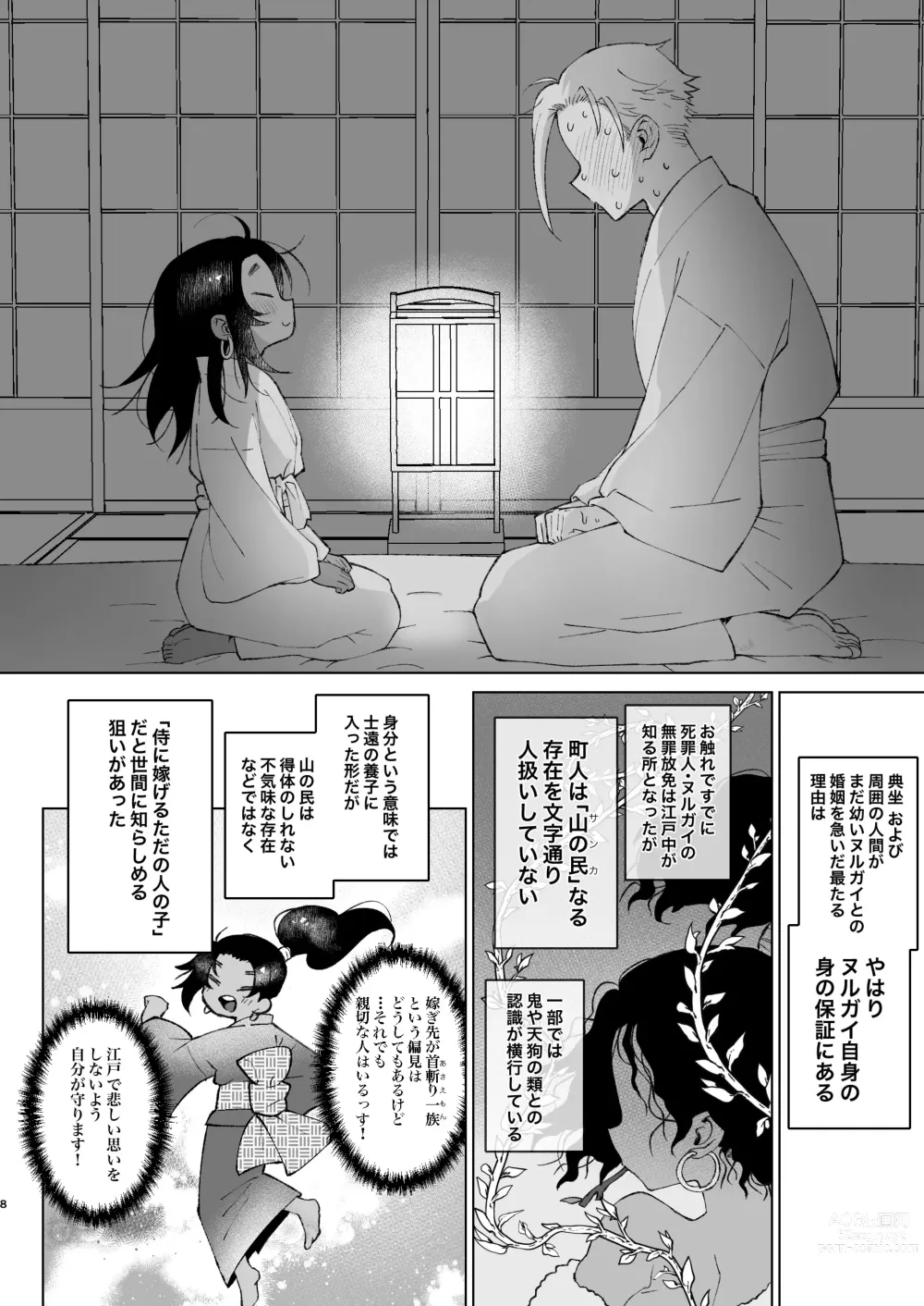 Page 8 of doujinshi Edo to Yousai