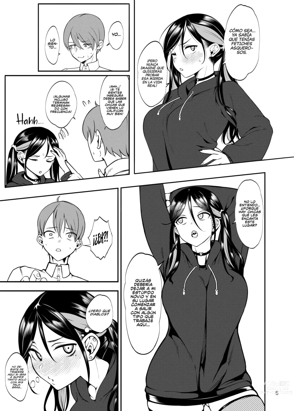 Page 6 of doujinshi ¡Llevar a mi Novia a un Burdel NTR no fue Buena Idea! (decensored)