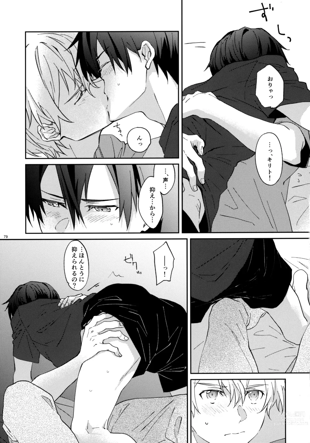 Page 81 of doujinshi EugeKiri Blend