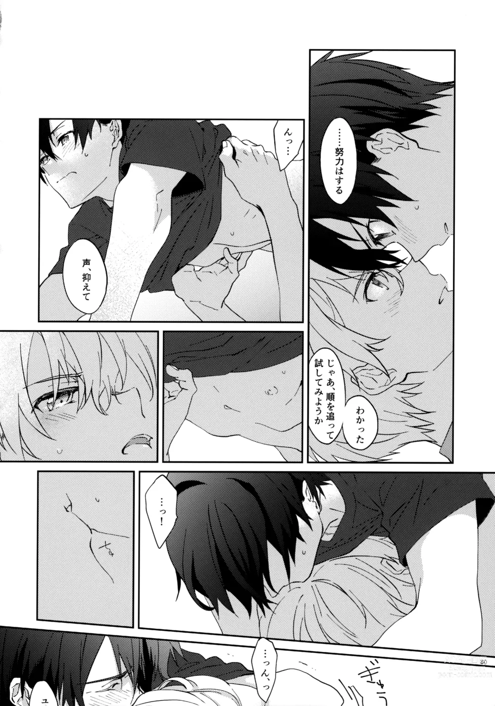 Page 82 of doujinshi EugeKiri Blend