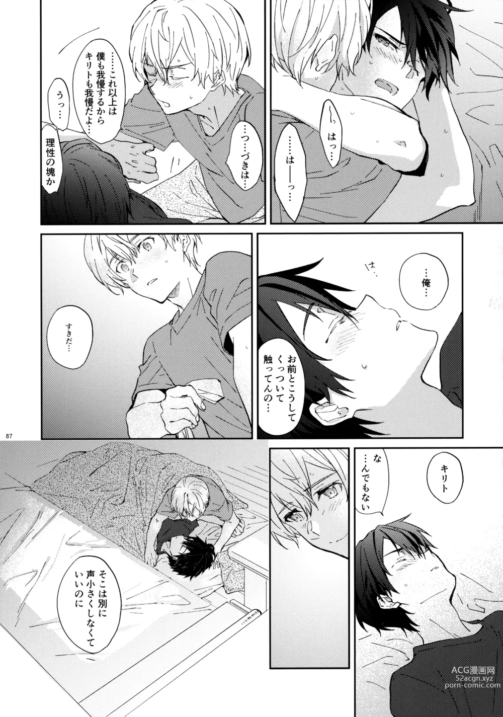 Page 89 of doujinshi EugeKiri Blend