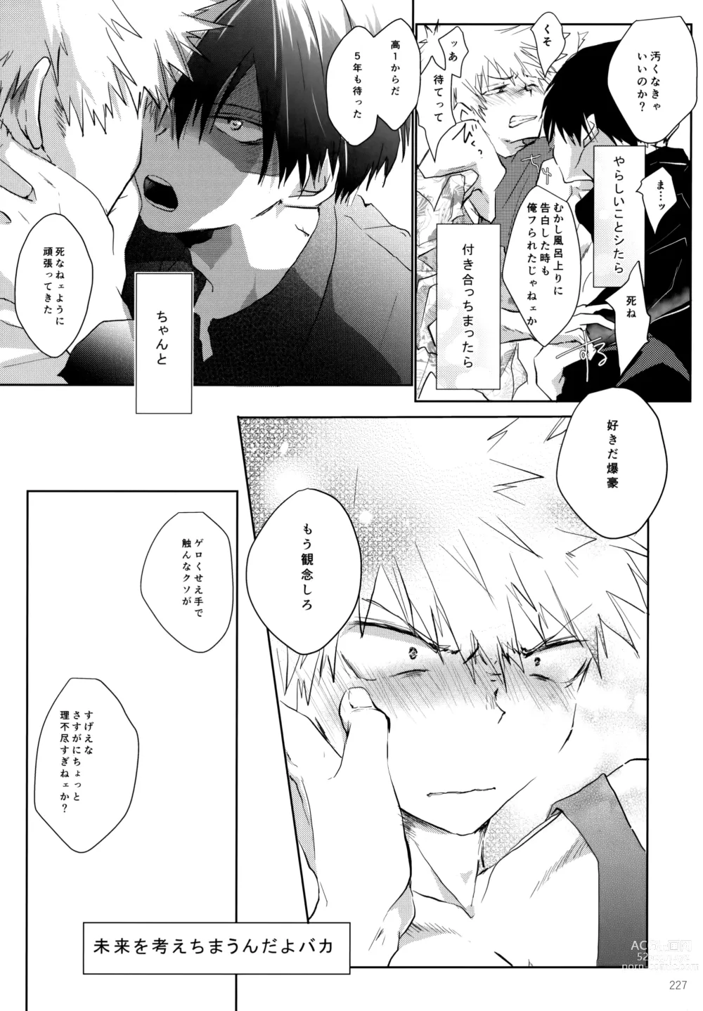 Page 227 of doujinshi Re:Chilled TDBK 2