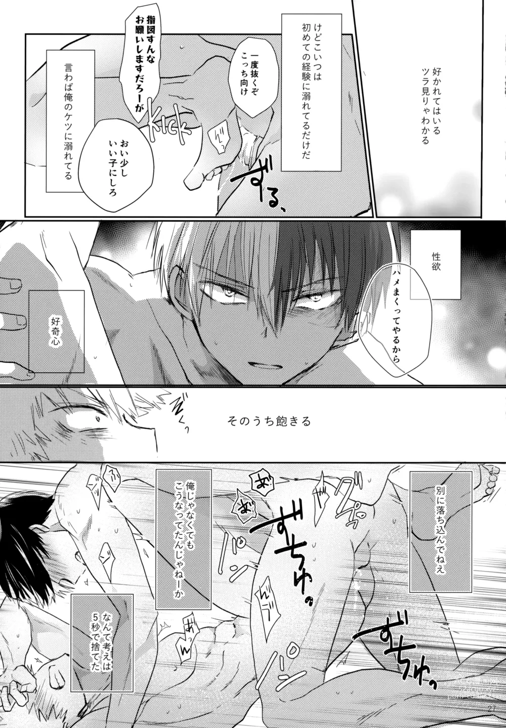 Page 27 of doujinshi Re:Chilled TDBK 2