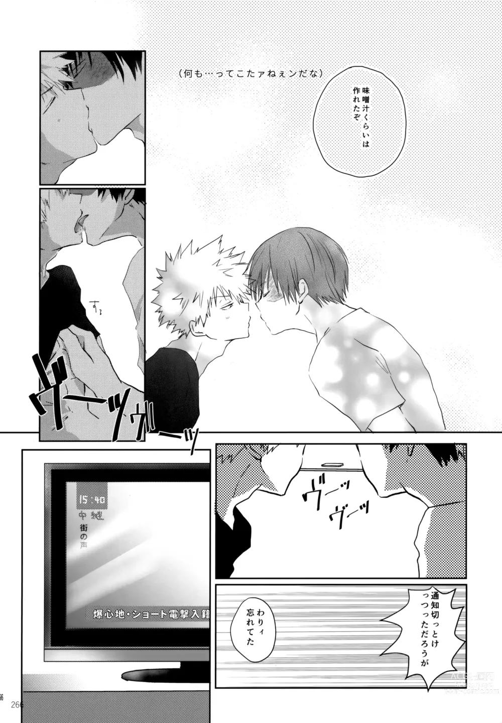 Page 266 of doujinshi Re:Chilled TDBK 2