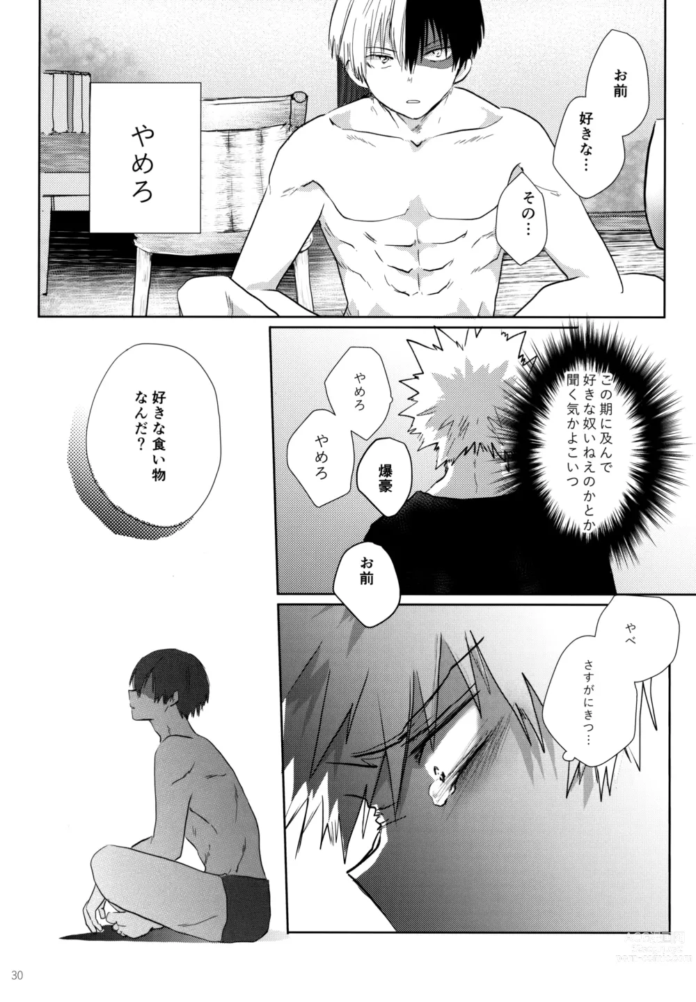 Page 30 of doujinshi Re:Chilled TDBK 2