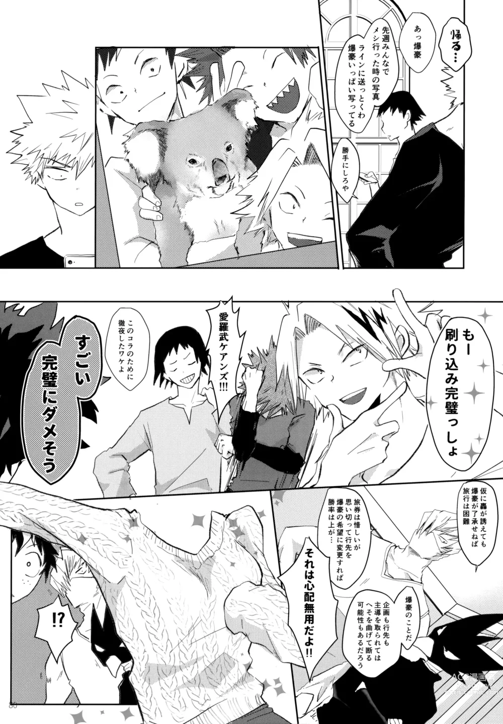 Page 80 of doujinshi Re:Chilled TDBK 2