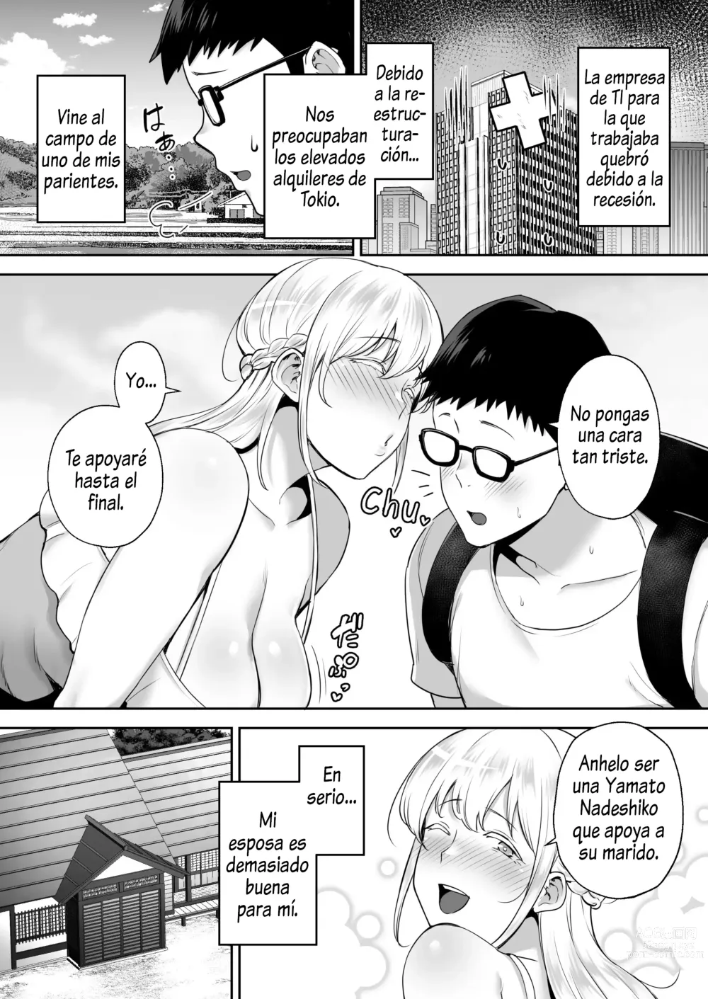 Page 3 of doujinshi La Esposa Rubia Infiel De Grandes Tetas Elena