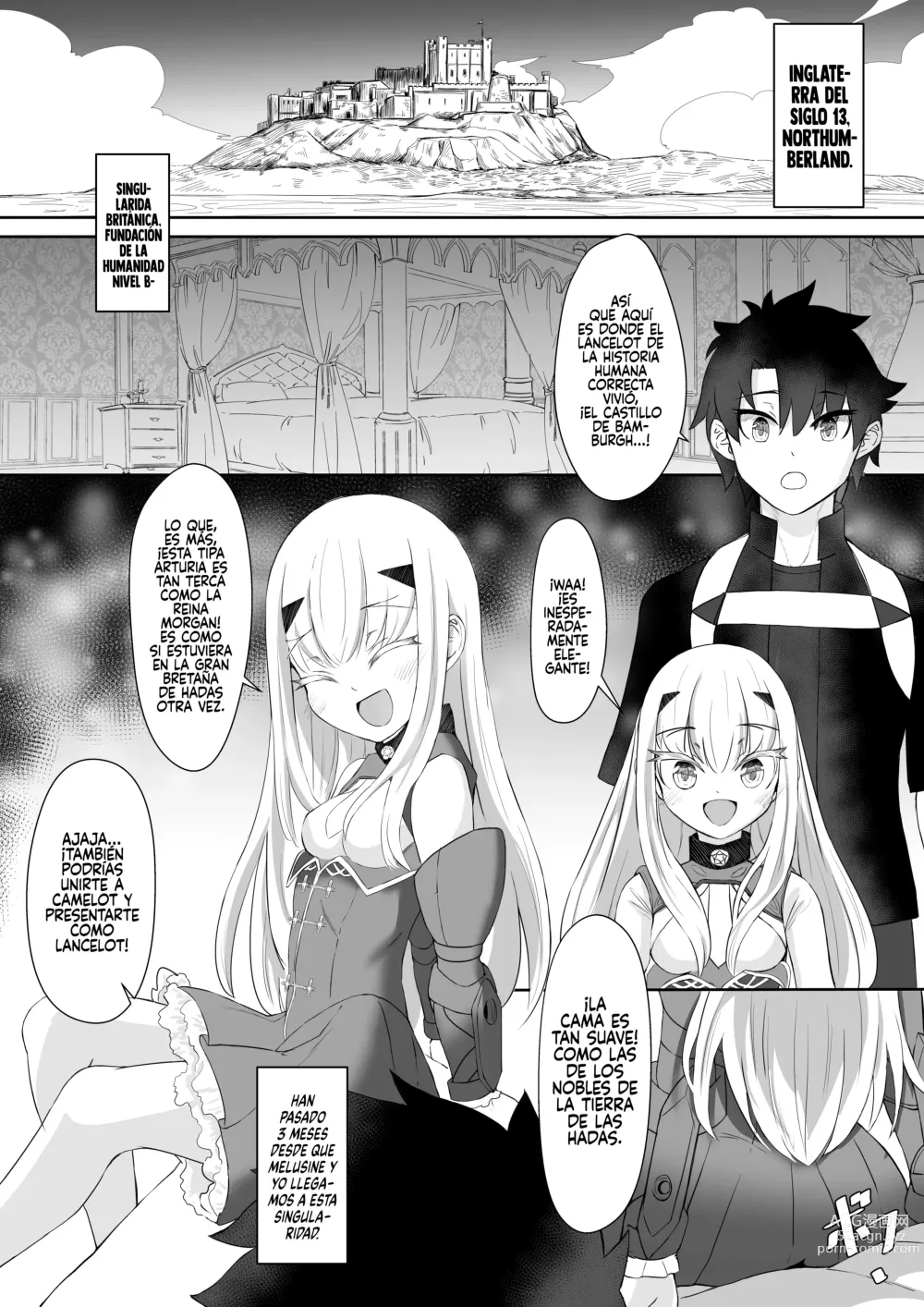 Page 2 of doujinshi FujiMelu Maryoku Kyoukyuu My Love Albion