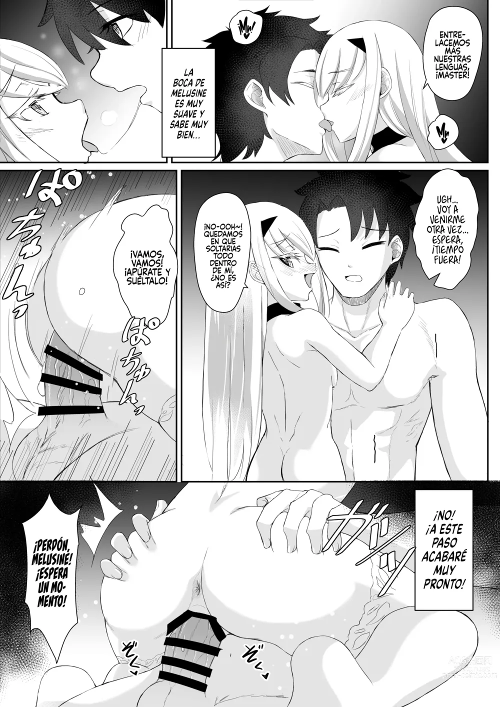 Page 12 of doujinshi FujiMelu Maryoku Kyoukyuu My Love Albion