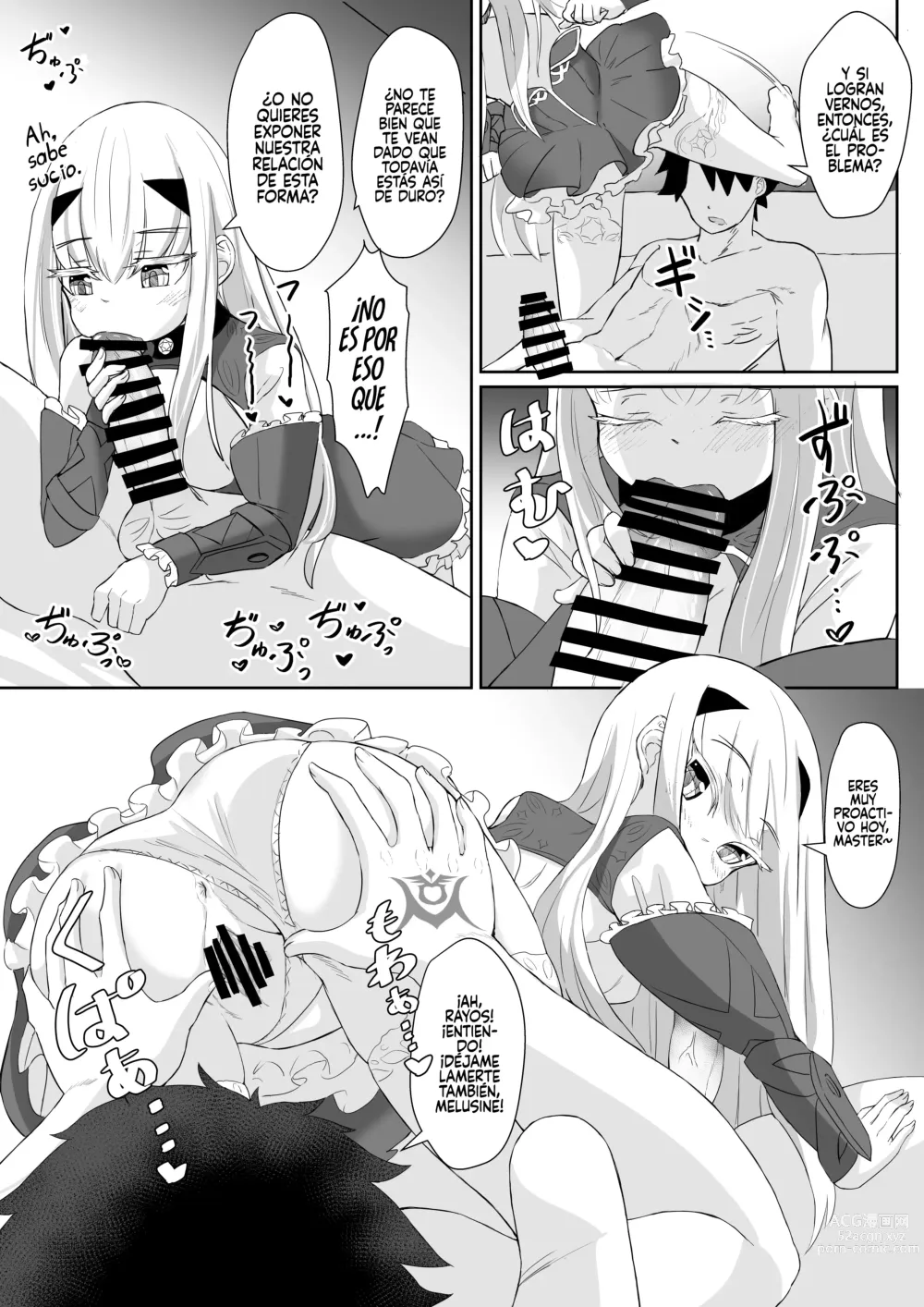 Page 6 of doujinshi FujiMelu Maryoku Kyoukyuu My Love Albion