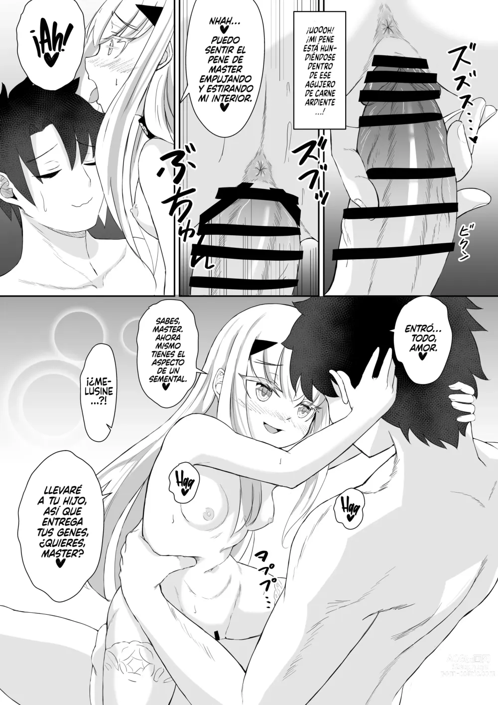 Page 10 of doujinshi FujiMelu Maryoku Kyoukyuu My Love Albion