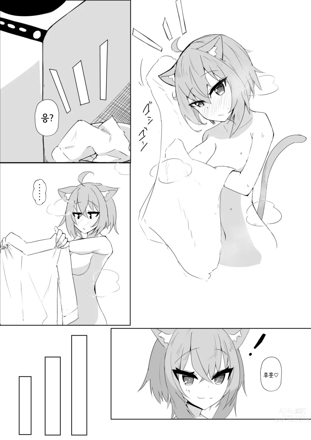 Page 4 of doujinshi 알콩달콩 네코마타