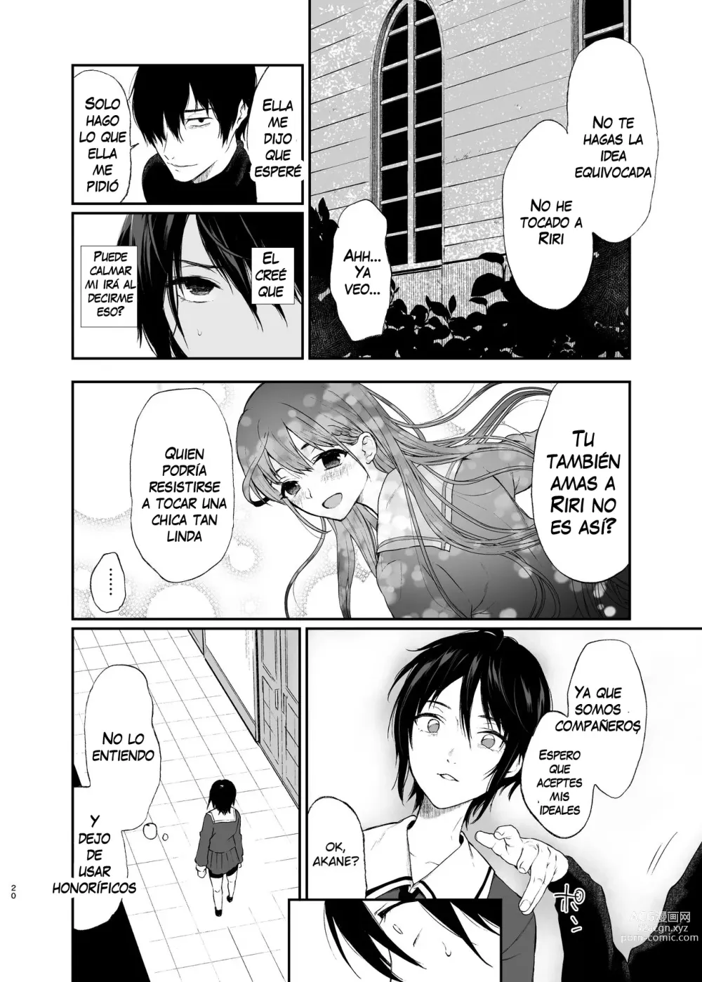 Page 19 of doujinshi Jorougumo no Hanazono 1