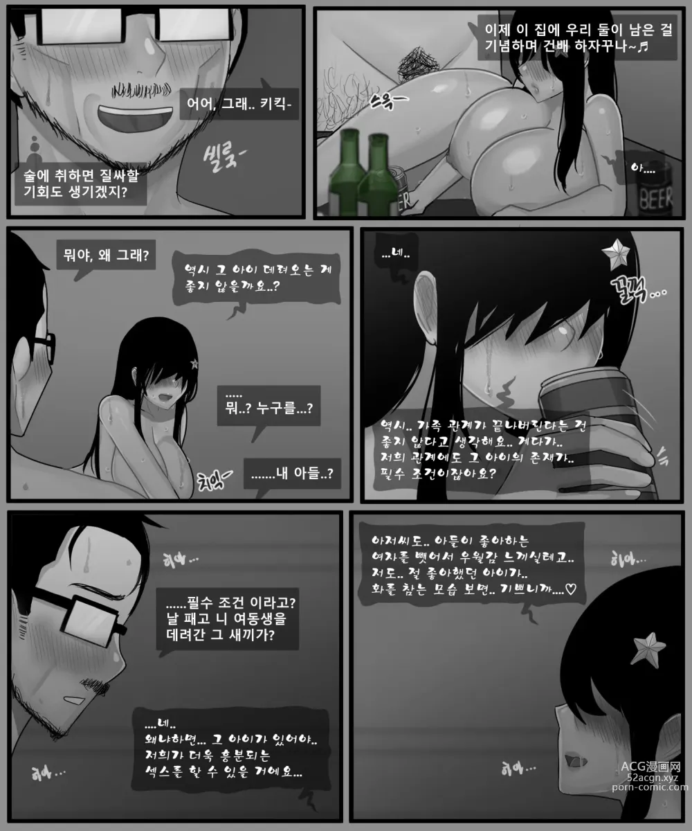 Page 125 of manga 홍소라&홍소연 NTR